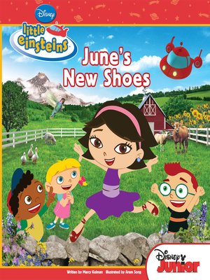 cover image of June's New Shoes